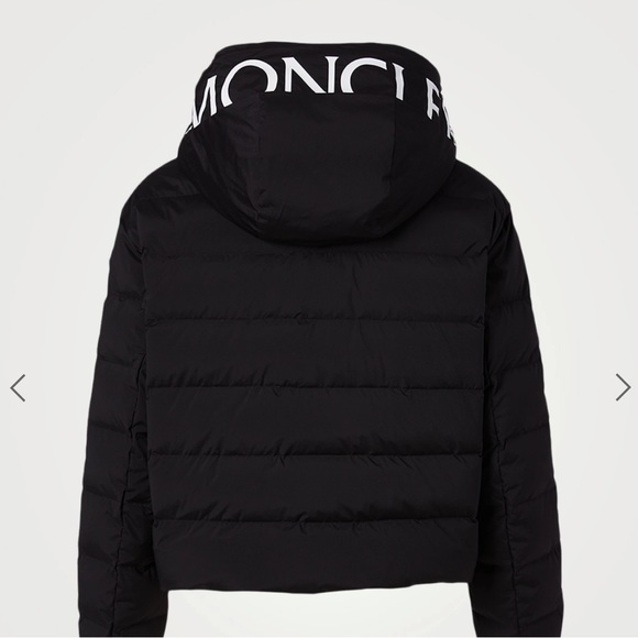 MONCLER Matt black down anwar jacket. Short style. - Picture 5 of 11
